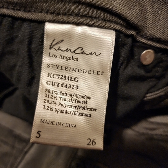 KanCan Gray Skinny Jeans Women's 5 / 26 Neutral Basic Classic Fall Winter EUC - Picture 15 of 16